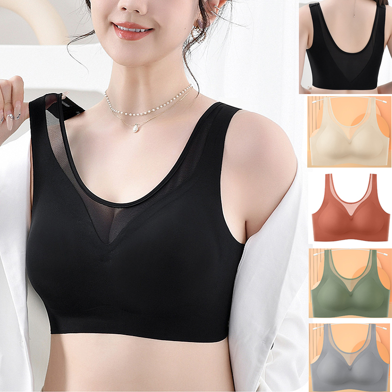 Mastectomy Bra Pocket - 1pcs 여성용 브래지어 흔적 없음 통기성