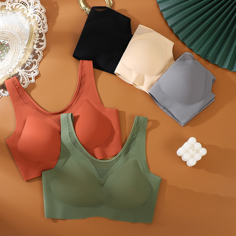 1pcs 여성용 브래지어 흔적 없음 통기성 브래지어 강 - Mastectomy Bra Pocket 리뷰 및 가격