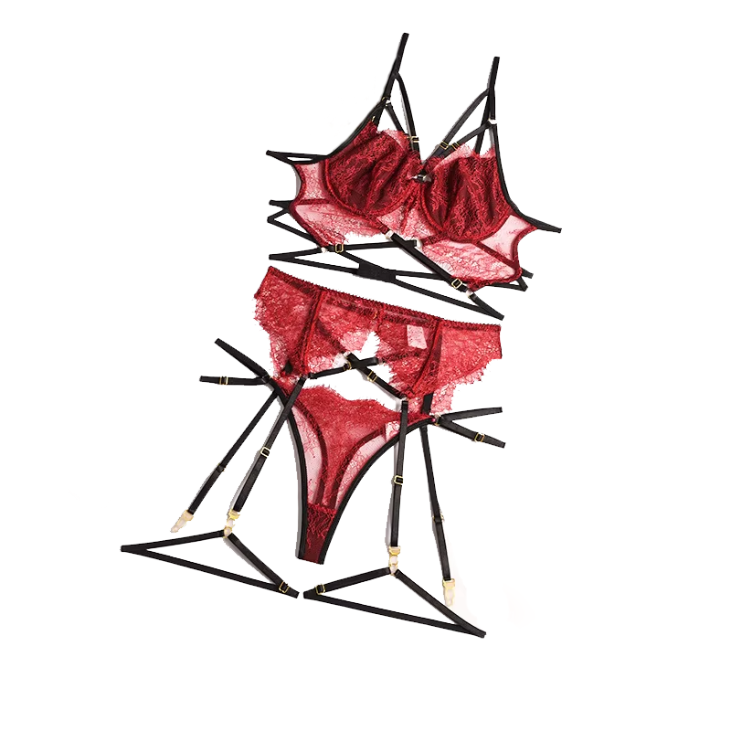 레이스 섹시 란제리 투명 핫 포르노 레이스 에로틱 속옷 - Lace Bralette Set 리뷰 및 가격