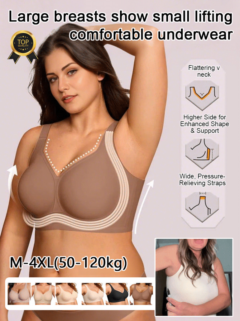 푸시업 리프팅 무선 브라, 여성용 편안한 무봉제 속옷, - Mastectomy Bra Pocket 리뷰 및 가격
