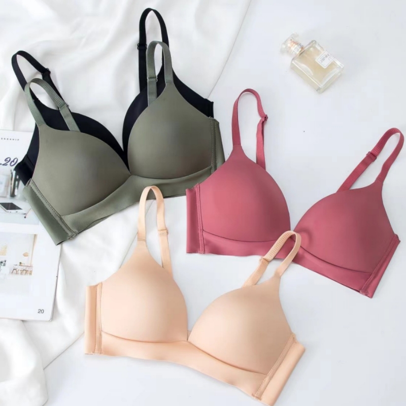 일본식 심리스 푸쉬업 브라 편안한 무선 속옷 여성용 딥 - Mastectomy Bra Pocket 리뷰 및 가격