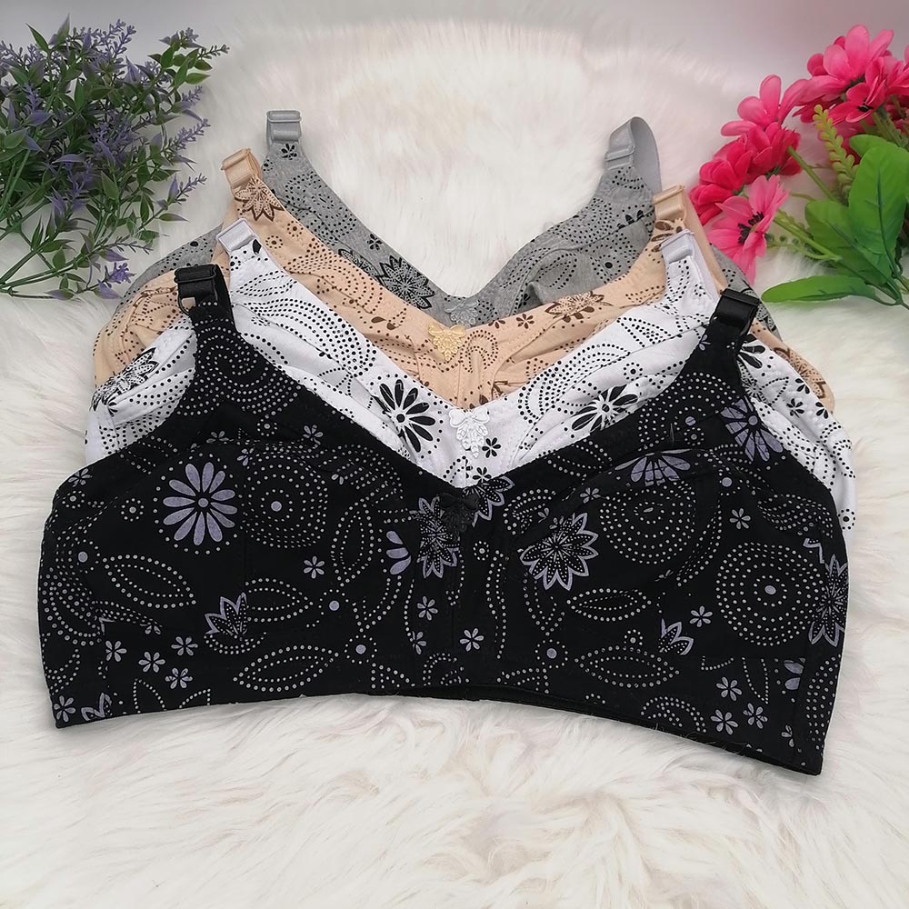 여성용 빅 컵 무선 브래지어 코튼 풀 커버리지 속옷 부 - Cotton Bra Everyday 리뷰 및 가격