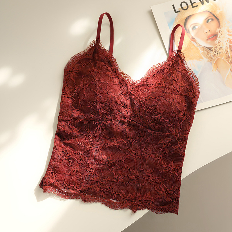 섹시하고 순수한 핫걸 레이스 여성용 탱크탑 캐미솔, 브 - Cotton Bra Everyday 리뷰 및 가격